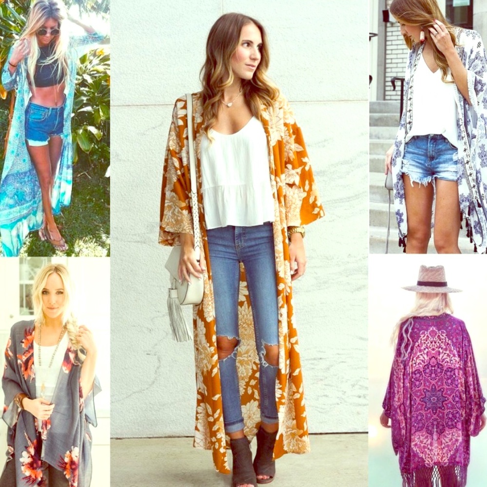 Patterned Kimono